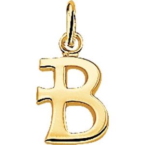 The Jewelry Collection Hanger Letter B - Goud
