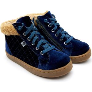 OLD SOLES - Hoge sneaker - Shloofy - suede - navy