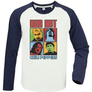 Red Hot Chili Peppers Amplified Collection - Squares Heren Shirt met lange mouwen - meerkleurig - S