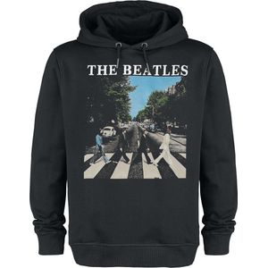 Beatles Amplified Collection - Abbey Road Dark Night Heren Trui met capuchon - zwart - XS