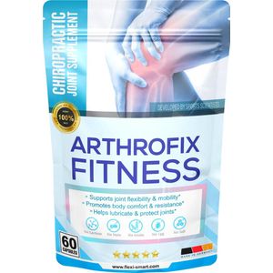 Arthrofix Fitness 60 stuks - Chiropractisch voedingssupplement - Voor gewrichten, spieren en kraakbeen - Glucosamine en Chondroitine - Unieke formule voor sporters, atleten en mensen met een actieve levenstijl
