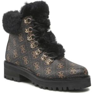 Guess Issa Dames Laarzen Zwart Warme Werklaarzen EU 39