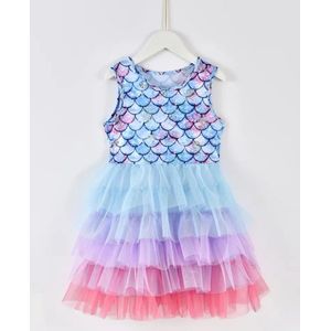 Prachtige schattige jurk voor meisjes maat 116/122 model 01