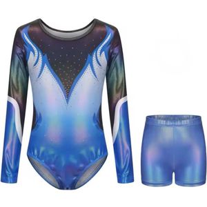 Turnsetje Amarins LM - blauw- maat 134/140