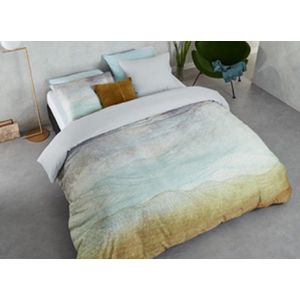 Kardol & Verstraten Lagune Kussensloop - 60x70 cm - Blue Green