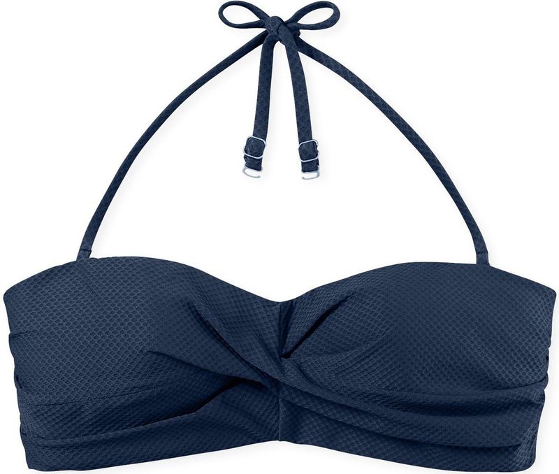 SCHIESSER Bikinitop ' Mix & Match Swim '  donkerblauw