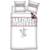 Marvel Comics Dekbedovertrek SpiderMan - Eenpersoons - 140 x 200 cm - Bio Katoen