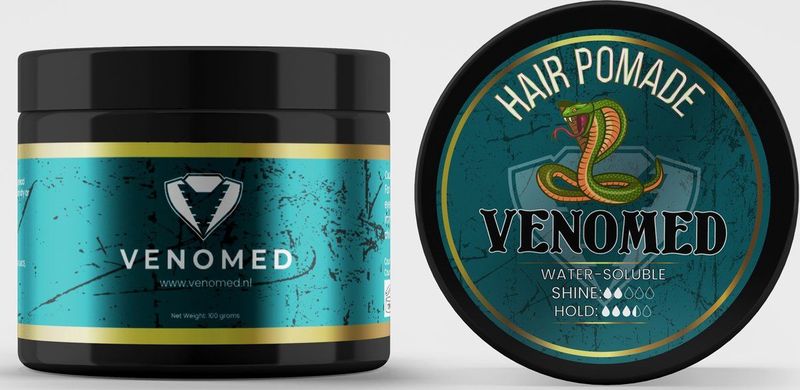 Venomed - Haarstyling Pomade op waterbasis - 100ml