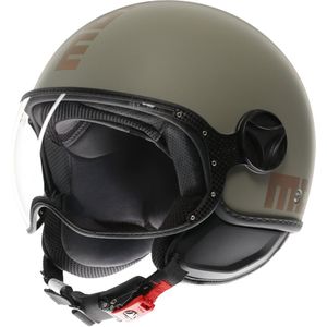 FGTR - Classic - Motorhelm - Zwart - ABS - Anti-kras Visor UV400