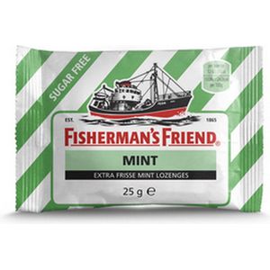 Fisherman's Friend - Strong Mint Suikervrij - 24x25gr