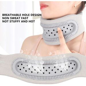 Cervicale Nekbrace Spons – Verstelbare Nekbeschermer voor Nekklachten, Whiplash, Artrose, Nekpijn & Ruggengraat Ondersteuning