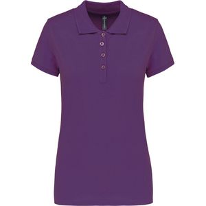 Kariban Piqué-damespolo korte mouwen K255 - purple - 3XL