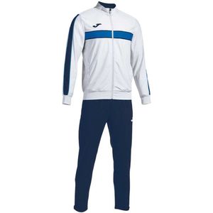 Joma Victory Trainingspak Wit,Blauw 11-12 Years Jongens