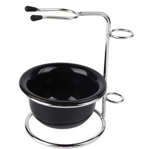 Roestvrijstalen scheerhouder - 2-in-1 scheerset - duurzaam en praktisch