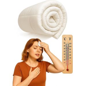 Luchtige Zomerdekken 220x200cm - Anti-allergisch & ontstekingsremmend