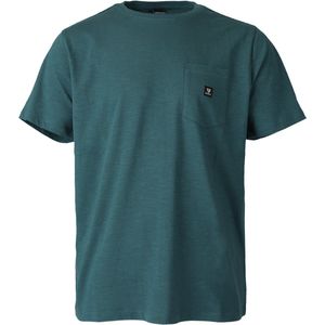 Brunotti Axle-Slub Heren T-shirt - Fuel Green - XXXL