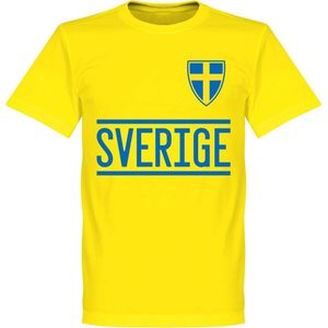 Zweden Team T-Shirt 2020-2021 - Geel - XXL