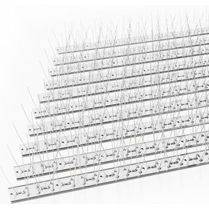 CVMN Duivenverjager 5 Meter (10 x 50 cm) - Vogelverjager - Duivenpinnen - Anti Klim Strip - Kattenpinnen - Vogelwering