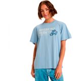 Roxy Hangloose The Sky T-shirt Met Korte Mouwen Blauw L Vrouw