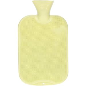 Warmwater Kruik - Geel - 2 Liter - Winter Kruiken - Bedkruiken