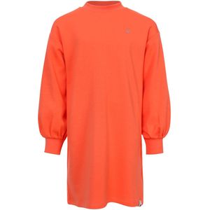 LOOXS Little 2601-7808-226 Meisjes Jurk - Maat 92 - Oranje van 94% Cotton 6%elastan