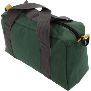 Allecto plus - Canvas gereedschapstas met brede opening en waterdichte handtas voor technici, hoge capaciteit - robuust en stevig.