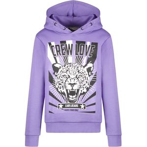 Cars Jeans Kids Futura Sw Hood Truien & Vesten Meisjes - Sweater - Hoodie - Vest- Lila - Maat 128
