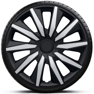 Gorecki - Decente - Wieldoppen - Zwart/Zilver - ABS Kunststof