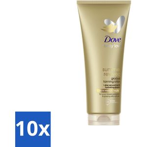 Dove Body Love Zelfbruinende Bodylotion - Summer Revived - Light-Medium - 200 ml - Bulkverpakking - 10 stuks