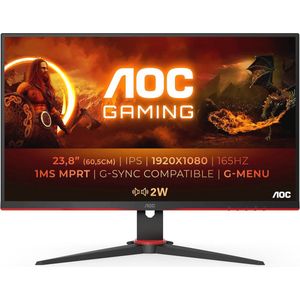 24 Inch FHD Gaming Monitor - 165Hz, IPS, 1ms MPRT, Hoogte Aanpassen, HDMI en DisplayPort