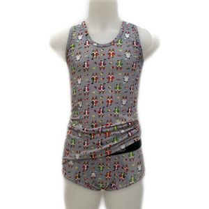 Embrator jongens Ondergoedsetje overall print maat 140/146