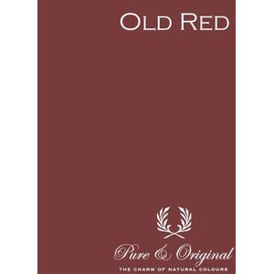 Pure & Original Licetto Afwasbare Muurverf Old Red 2.5 L