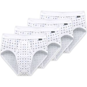 SCHIESSER - Slip - Verpakking van 4 - Klassieke Herenbroek - Katoenkwaliteit
