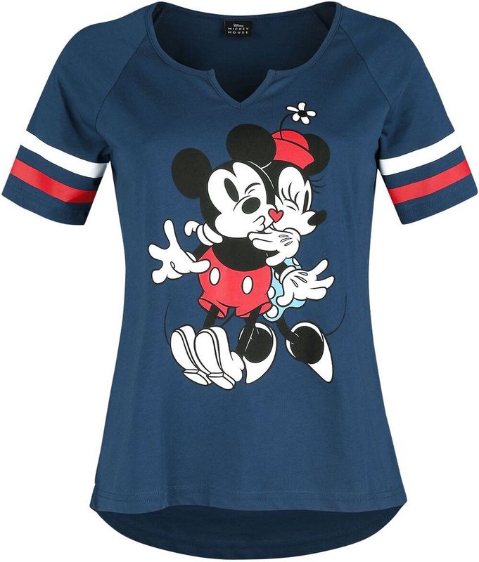 Mickey Mouse - Buddies - T-shirt - Blauw