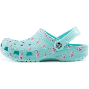 Crocs Baya Seasonal Printed Clog Ice Blue Flamingo Maat 39/40 M7/W9