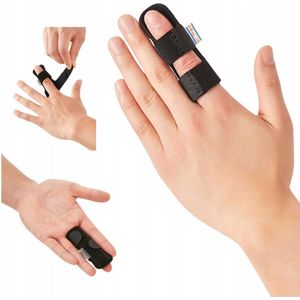 Neopreen Vingerbrace met Spalk - Stabiliseert Gebroken of Gekneusde Vinger