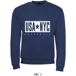 Sweatshirt 359-11 USA-NYC - Navy, S