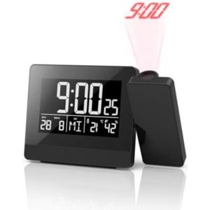 Wekkerradio met Projectie - Digitale Wekker - Digitale Klok - Touch screen