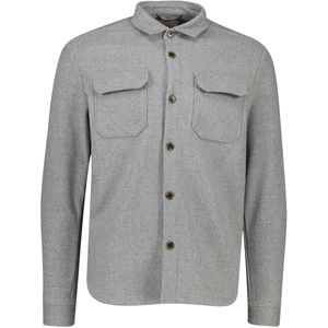 wollen overshirt born with appetite grijs