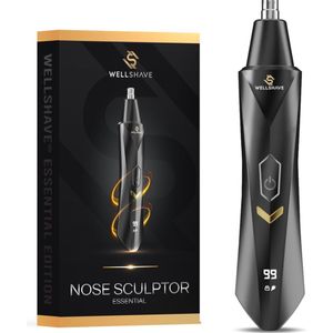 Wellshave 1 in 1 Neustrimmer Essential - Wenkbrauw en Oorhaar trimmer - Neustrimmer mannen - Neushaartrimmer