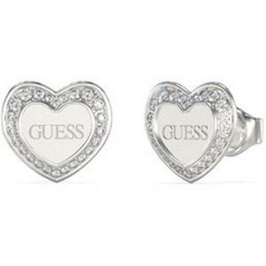 Guess - JUBE04035JWRHT/U - Oorbellen - Dames - Roestvrij staal en Zirkonia