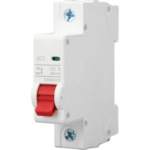 Mini Stroomonderbreker 1P DC 250V 32A MCB DC Ontkoppelschakelaar Zonne PV Systeem Ander DC Systeem Toevoegen Verwijderen nodig .