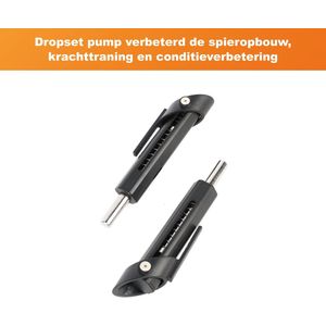 MATS - Dropset pins - Fitness Accessoire - Drop Set Pins - 2 Stuks - Krachttraining - Conditieverbetering - Gym