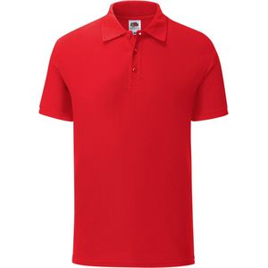 Fruit Of The Loom Heren Iconisch Piqué Poloshirt (Rood)