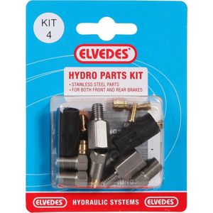 Elvedes Hydro parts kit 4 M8 + M6 2011015