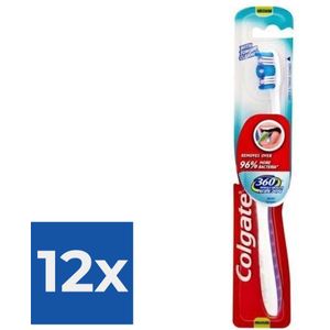 Colgate Tandenborstel - Whole Mouth Clean Medium - Voordeelverpakking 12 stuks