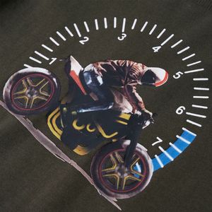 vidaXL - Kindershirt - met - lange - mouwen - 92 - kakikleurig