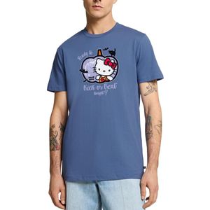 Hello Kitty Halloween Trick Of Treat Premium T Shirt Heren