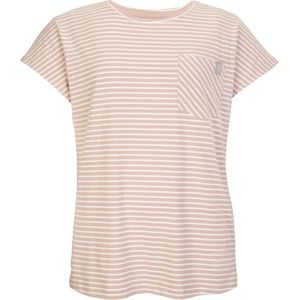 Dames shirt Giga by Killtec - shirt dames streep - 39351 - roze/wit streep - maat 44