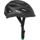AGU GO Kids Helm Kind - Zwart - One Size 48-54 CM - Voldoet aan de EN1080 standaard
